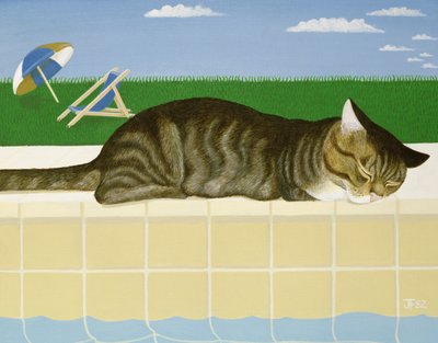 由池的虎斑猫 作者 琼·弗里斯通
