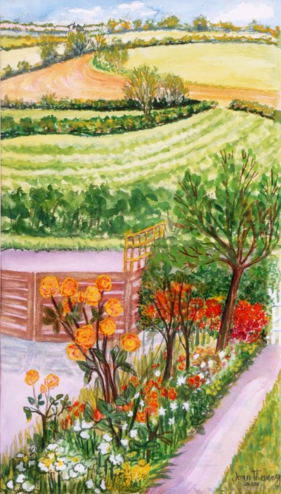小屋花园和2000年以后的景色。 作者 琼·瑟西