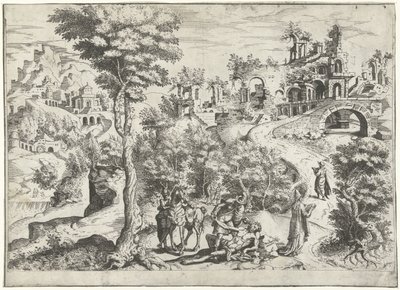 好撒玛利亚人的风景 作者 Lucas van Doetechum (归因于)