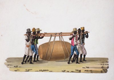 葡萄酒承运人（纸上wc） 作者 若阿金（Joaquim Candido Guillobel）