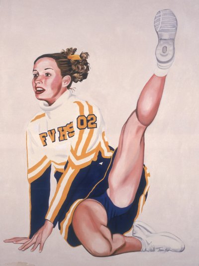 2002年地板常规（油画和丙烯画布） 作者 乔·希尔普·纳尔逊