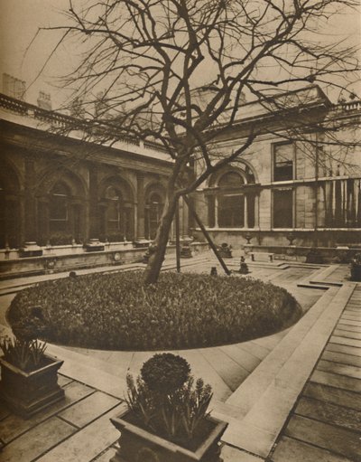 建筑灵感：1935年，英格兰银行花园法院。 作者 乔尔