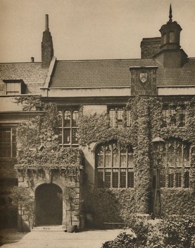 礼堂，约瑟夫兄弟的用餐地点，c1935年。 作者 乔尔