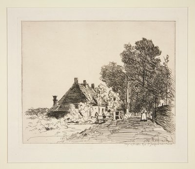 奶妈》（La Nourrice） 作者 约翰·巴索德·琼金德（Johan Barthold Jongkind）