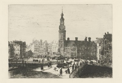 阿姆斯特丹 Muntplein 景观 作者 约翰·康拉德·格雷夫