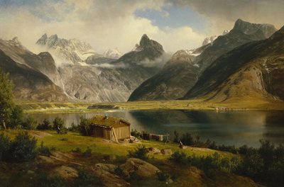 Romsdalshorn 作者 约翰·弗雷德里克·埃克斯伯格