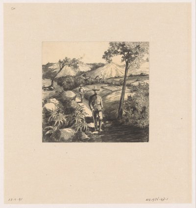 两名士兵 作者 约翰·杰拉德·西尼亚