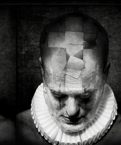 小丑之死（系列），2016（照片处理） 作者 约翰·利利亚（Johan Lilja）