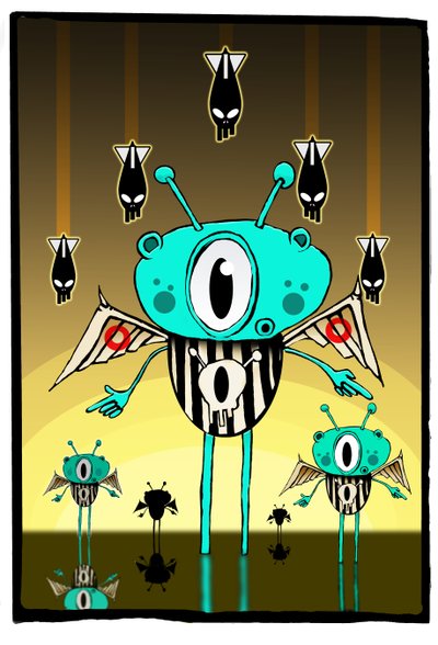 外星人团队，2012 年（插图） 作者 约翰·利利亚（Johan Lilja）