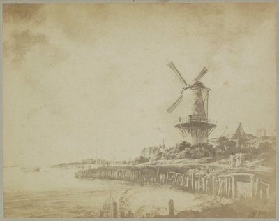Jacob Isaacksz. van Ruisdael 的画作 "The mill at Wijk bij Duurstede "的照片再现
阿姆斯特丹博物馆。雅各布-凡-吕斯戴尔。- Vue du Rhin.(物品上的标题） 作者 约翰·马里努斯·沙勒坎普