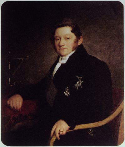 Jons Jakob Berzelius（1779-1848）1843 作者 约翰·奥拉夫·索德马克