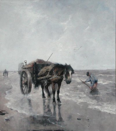 海风（布面油画） 作者 约翰·舍瑞维茨