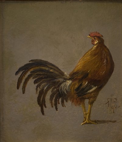 一只公鸡 作者 约翰·托马斯·伦比