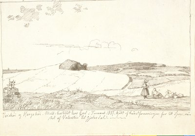 Liber Veritatis.1834 年起根据伦德拜的画作绘制的素描和水彩画 作者 约翰·托马斯·伦比