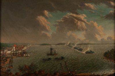 1790年5月，腓特烈港战役（1791年5月）。 作者 约翰·蒂特里希·舒尔茨
