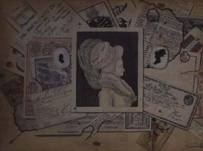 印刷品、卡片和文件的变形画 作者 约翰·阿道夫·奥皮兹（Johann Adolph Opitz）