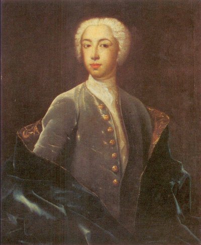 费多尔-奥斯特曼（1723-1804 年）肖像 作者 约翰·巴尔塔萨·弗兰卡特