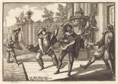 斯卡莫什分心长裤 作者 Johann Balthasar Probst 在 Johann Jacob Schuebler 之后