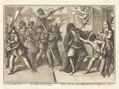 船长重获自由 作者 Johann Balthasar Probst 在 Johann Jacob Schuebler 之后