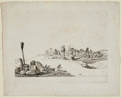 乡村风景 作者 约翰·克里斯汀·布兰德（Johann Christian Brand）
