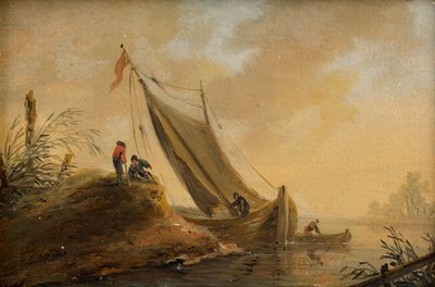 海景 作者 约翰·克里斯汀·布兰德（Johann Christian Brand）