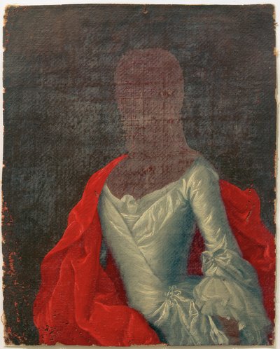 一位女士的服装研究 作者 约翰·克里斯蒂安·菲德勒