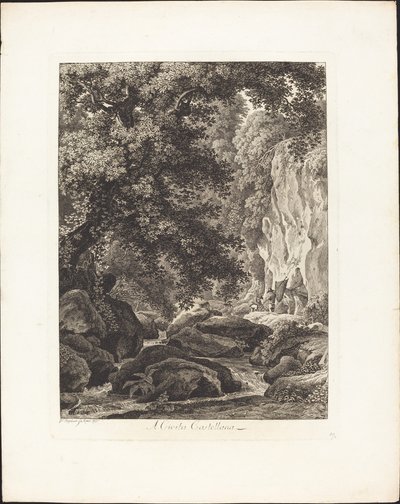 在Cività Castellana 作者 约翰·克里斯汀·赖因哈特（Johann Christian Reinhart）
