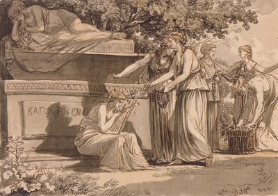 J C Reinhart Arcadia 1785 作者 约翰·克里斯汀·赖因哈特（Johann Christian Reinhart）