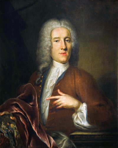 自画像，1731年。 作者 约翰·乔治·普拉泽