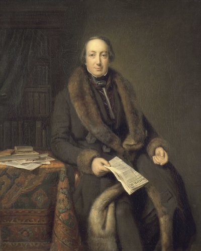 皮特-阿诺德-迪德里赫斯（1804-74 年）。阿姆斯特丹书商，1828 年创办 Algemeen Handelsblad 杂志。 作者 约翰·格奥尔格·施瓦茨（归因于）