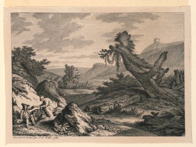 野餐 作者 Johann Georg Wille