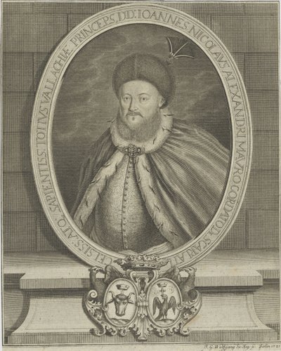 Nicolaos Mavrocordatos 1680-1730，1721年。 作者 约翰·乔治·沃尔夫冈