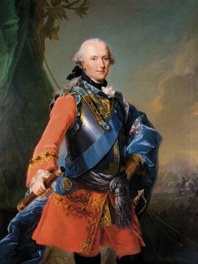 1759年，不伦瑞克 - 吕讷堡公爵费迪南德王子 作者 Johann Georg Ziesenis