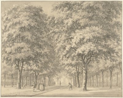 乡间别墅的车道（Velserbeek？） 作者 约翰·戈尔·范弗兰肯斯坦 (I)