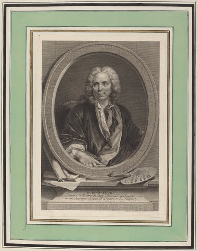 路易斯-加洛什 作者 Johann Gotthard Müller，模仿 Louis Tocque