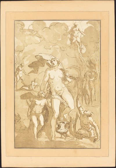 金星 作者 Johann Gottlieb Prestel 在 Jacopo Ligozzi 之后
