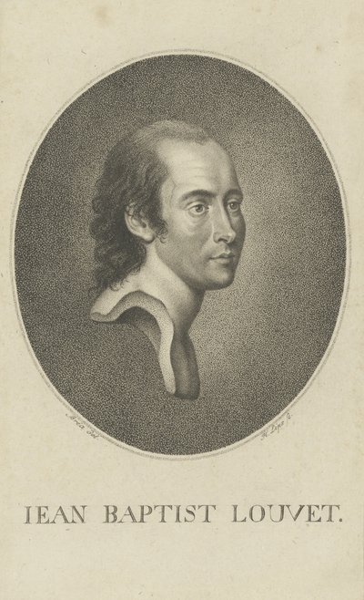 Jean-Baptiste Louvet de Couvray 1760-1797，1790年代。 作者 约翰·海因里希·利普斯（Johann Heinrich Lips）