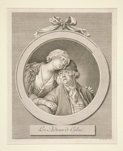 卡拉斯的告别 作者 约翰·海因里希·利普斯（Johann Heinrich Lips）