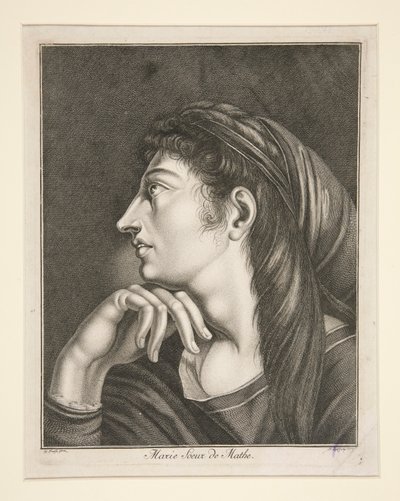 Marie Soeur de Mathe 作者 约翰·海因里希·利普斯（Johann Heinrich Lips）