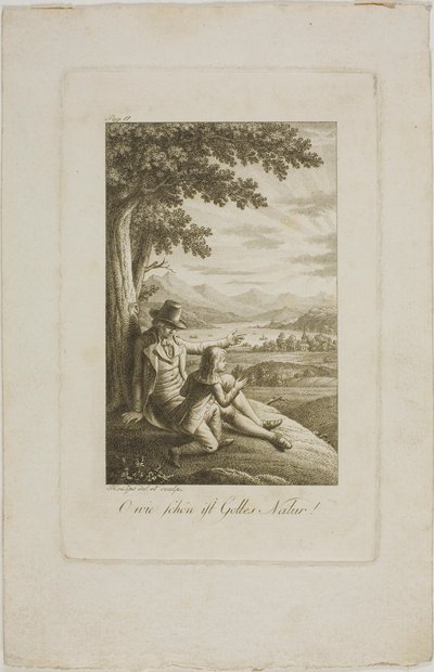哦，上帝的本性多么美丽 作者 约翰·海因里希·利普斯（Johann Heinrich Lips）