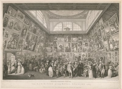 1787年皇家艺术学院展览 作者 Johann Heinrich Ramberg