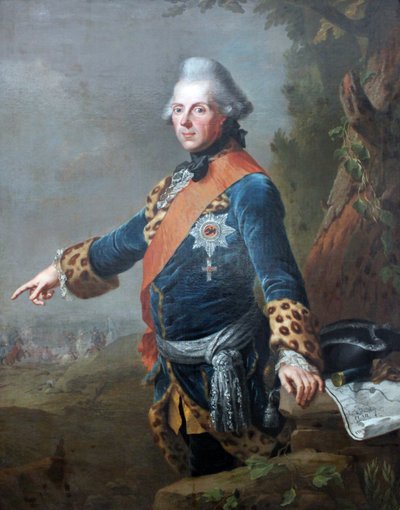 德国：普鲁士亨利亲王 普鲁士亨利亲王（1726-1802） 作者 约翰·海因里希·蒂施贝恩（Johann Heinrich Tischbein）