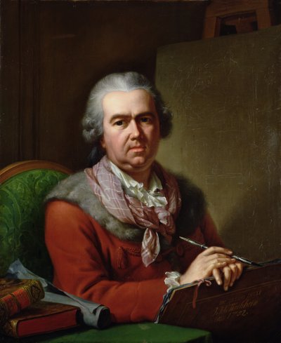 1782年的老年自画像 作者 约翰·海因里希·蒂施贝恩（Johann Heinrich Tischbein）
