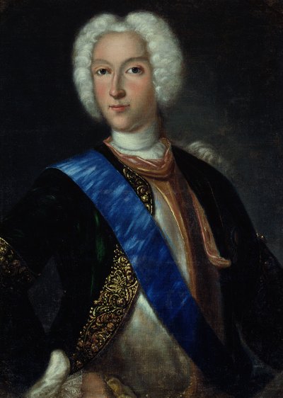 沙皇彼得二世的肖像（1715-1730） 作者 Johann Heinrich Wedekind