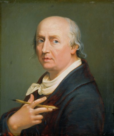 自画像 作者 Johann Heinrich Wilhelm Tischbein