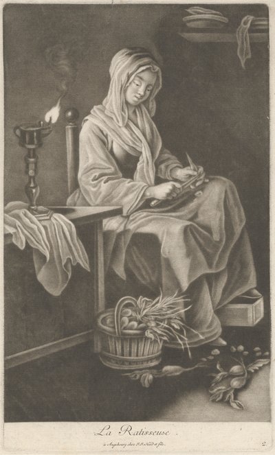 耙子 作者 Johann Jacobus Haid
