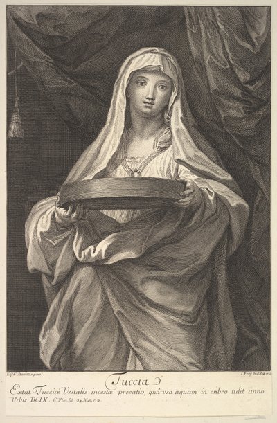 Tuccia, 1720. 作者 老约翰·雅各布·弗雷