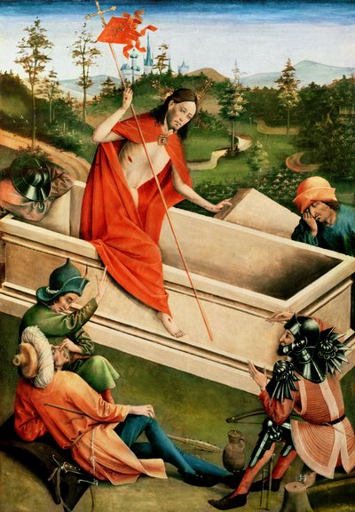 复活，1456年 作者 Johann Koerbecke