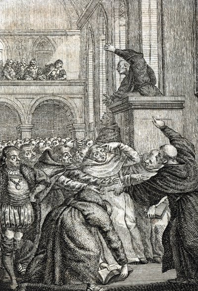 布拉格查尔斯大学成立于 1348 年（布拉格查尔斯大学成立于 1348 年） 由 Johann Michael Mettenleiter (1765-1853) 雕刻 1800 年 私人收藏 作者 约翰·迈克尔·梅滕莱特