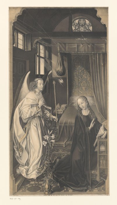 天使报喜 Boisserée 兄弟收藏的作品（系列名称） Galerie des Frères Boisserée（系列名称） 作者 扬·范·埃克